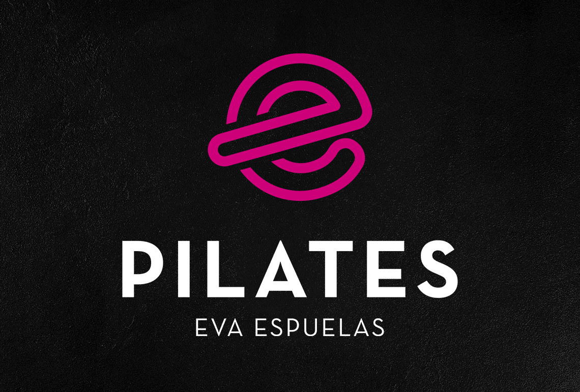 Diseño de logotipos en Pamplona Navarra para centro de Pilates y logos deportivos para gimnasios en estudio de disñeo gráfico y publicidad de Lady Moustache expertos en branding