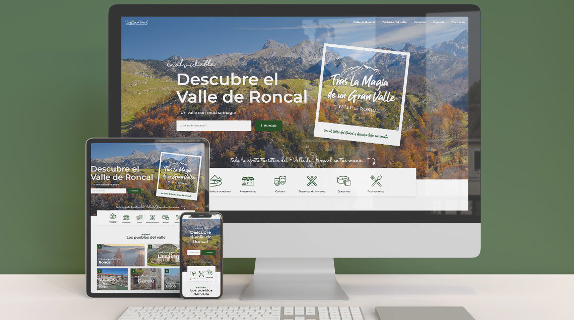 Empresa de diseño y desarrollo de páginas web en Pamplona y Navarra. Somos expertos en marketing online estrategias de comunicación en redes sociales