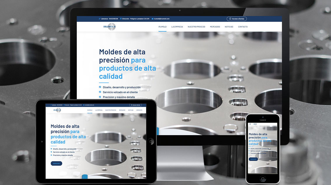 Diseño de páginas web en Pamplona Navarra empresa de marketing digital páginas tiendas online